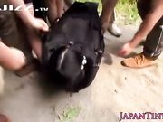 宅男福利-姑娘爬山被色狼轮奸