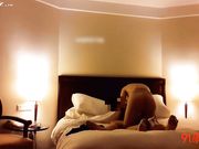 王悠悠肉色丝袜高跟诱惑大屌男友无套抽插最后内射