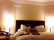 王悠悠肉色丝袜高跟诱惑大屌男友无套抽插最后内射