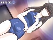 白嫩的小穴被大屌狂戳 泳装学妹的激情呻吟下被夺走处女之身