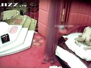 情趣酒店水滴摄像头监控偷拍很会玩的眼镜情侣各种姿势有点重温玉蒲团的感觉