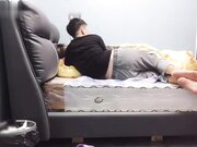 巨乳炮友家中做爱撒娇后入