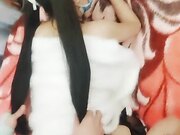 黑丝萝莉双马尾小哥爆草粉嫩骚穴多体位蹂躏