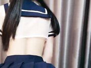 清纯又淫荡反差18无毛嫩穴翘着屁股呻吟妹子太骚了 02