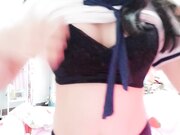 清纯姐姐穿上校服喊着好想要好想要 嗯~啊~嗯