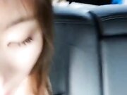 女神级大胸美女和男友开车到乡村路上肏逼