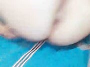 爆乳少妇让大哥在床上蹂躏 风骚的大屁股撅着给大哥舔鸡巴