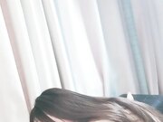 蓝色小背心极品御姐骑乘位爆操圆润美臀套弄