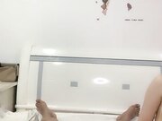 白丝少女温柔口交嗦弄蛋蛋骑乘爆草呻吟