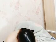 韩老师笑起来甜美紫衣眼镜妹 性感短裙黑丝炮友穿戴假JB操逼 开档黑丝手指扣弄