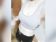 可爱大二学妹情侣私拍泄密