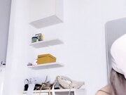 健身美臀小骚货 勾搭大屌壮男操逼