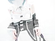 NTR雷姆100%中出内射小穴特写 转换真爱放开插入无套干 自由内射背后位