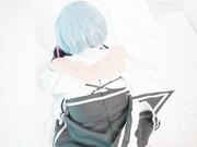 NTR雷姆100%中出内射小穴特写 转换真爱放开插入无套干 自由内射背后位