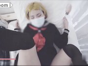 随机调教JK少女 口交后入
