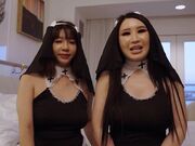 与美国女优修女装扮