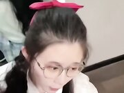 后入JK眼镜少女