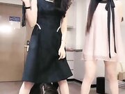 双女王御姐调教_带闺蜜一起调教下贱小母狗，舔脚_言语羞辱