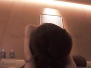 勾引男闺蜜看到床上，小穴穴被男闺蜜爆炒