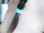 单马尾可爱女友和男友的日常直播性生活 姿势超多花式操逼深喉怼嘴