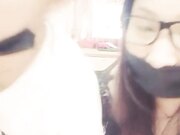 骚情少妇主播和炮友先吃饭 完事口交开始啪啪大秀