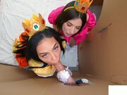 可爱婊妹多汁嫩穴骑我鸡巴