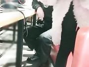 饑渴女主播勾引保安值班室啪啪