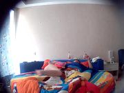 酒店偷拍刚睡醒的纹身男一把抓住美女的大奶子后各种姿势来一炮 奶子又圆又大