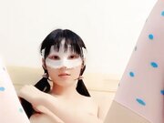 苗条身材挺嫩双马尾妹子双人啪啪秀 口交斑点丝袜后入抽插呻吟娇喘