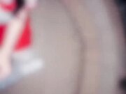 爸妈睡着后半夜拉着妹妹天台做爱，用我17CM的大鸡巴操她的小嫩紧逼逼