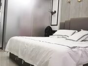 性感长发黑衣妹子啪啪，诱人身材上位骑坐翘起屁股后入猛操