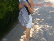 超好身材公司小秘书野外露乳诱惑