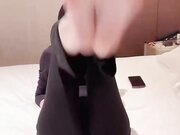 啊你不许射啊 这才操一会给我忍忍 瑜伽老师的屁股好大 没想到胸也是独一档的巨乳