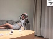 甜美妹纸 深夜约甜美妹子阴毛茂盛纹身贼骚