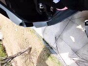 车震喷水探探认识路虎富婆 吞精喷水 老公是当地高官 每次不敢开房只能车震