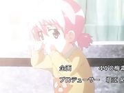 红发少女被三名猥琐大汉街头轮奸