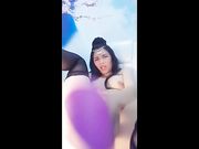 人间仙子露脸角色扮演黑丝情趣内衣 道具疯狂插逼高潮喷水淫语呻吟不断