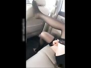 只要钱到手 没有那个女人玩不了 买车看上的销售美女 超棒身材