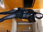 吐血推荐性感嫩模小洁私拍制服黑丝透视装诱惑 高清无水印