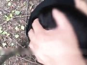 林间野战偷晴饥渴黑丝骚浪熟女 后入不停猛操 无套抽插真爽 啊啊浪叫太骚了 直接射一后背 完整版_