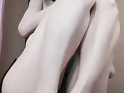 高颜值身材苗条长发美女主播第十八季 黑丝短裙用笔摩擦道具自慰出白浆