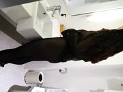 女神级美女嫩模小洁制服大长腿黑丝透视冲动受不了要硬真是尤物啊