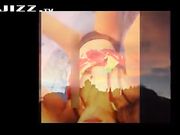 爆操极品混血华裔模特 身体敏感没几下就高潮了