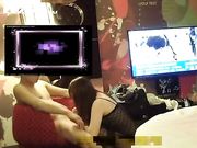 大神自拍宾馆大战身材性感的连体黑丝美女