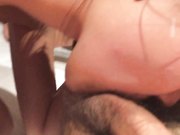 96年会计系性感漂亮美女和辅导员酒店操逼之前男的让她多舔会鸡鸡女说：嘴痛,你嘴里含这么粗的东西试试!