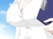 (18禁アニメ) [ちちのや] 爆乳BOMB ♯3 女教師 若槻理沙 男子トイレは危険がいっぱい。