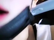 颜值不错的极品白虎粉逼好像磕了药有点嗨和豪车司机在野外车里瞎搞