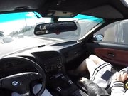 花臂富家公子哥开宝马接无毛美少女混血学生妹回家啪啪啪