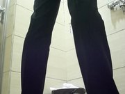 商场厕拍系列你没见过的双层开档内裤