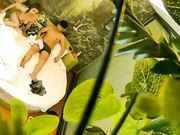 大奶美眉与饥渴小胖开房约炮女上位坐个不停操